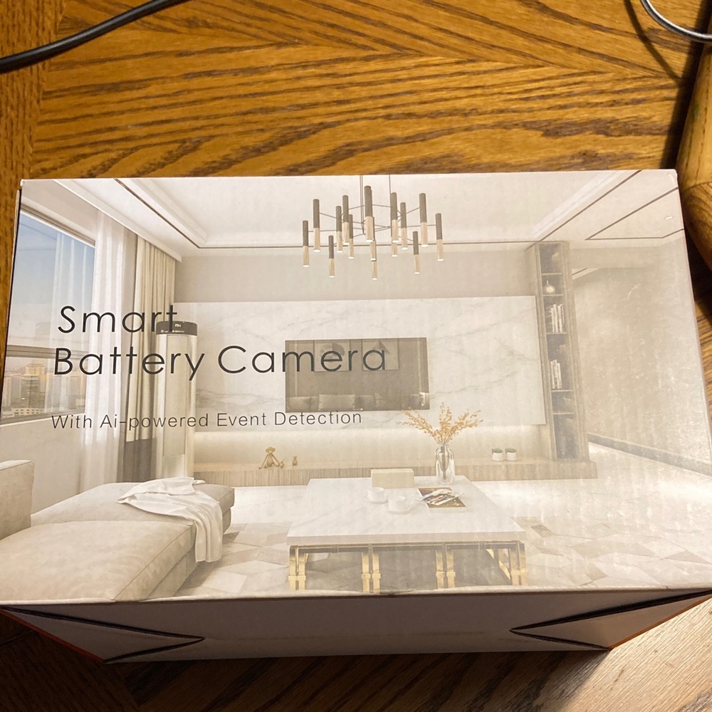 Smart Battery Camera with AI Detection
